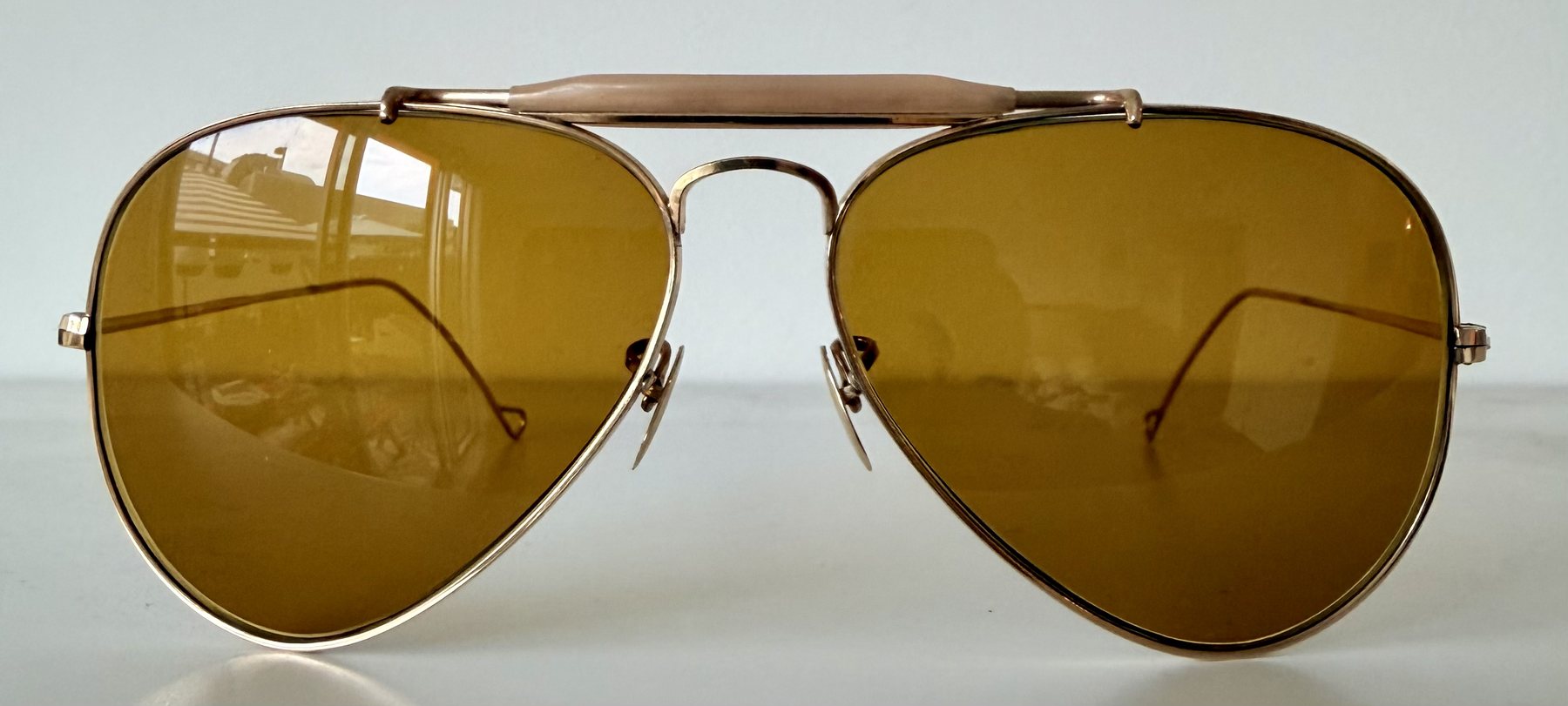Bausch & Lomb — Ray-Ban Outdoorsman — Horn Bar